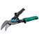 Scissors Kraftool Alligator, on metal, right cut, reinforced, with removal, 280 mm