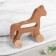 Wooden massager "Horse", 4 videos, 15 cm