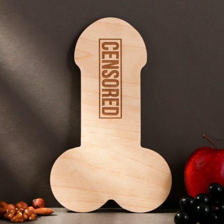 Chiller board "Censored", 20 x 12.5 cm-1