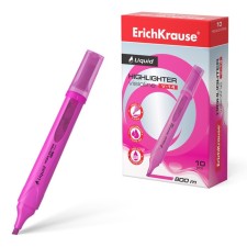Erichkrause Liquid Visioline V-14 Neon, 0.6-4.0 mm, water-based liquid in-based liquid inlets, pink
