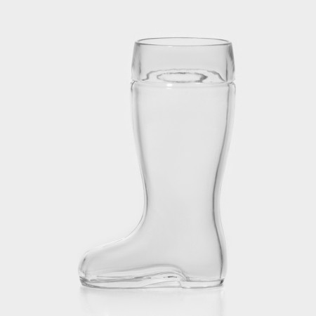 Glass glass for beer "Boot", 500 ml