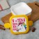 The lunch box is two-level "I am overeating for you", 0.8 liters