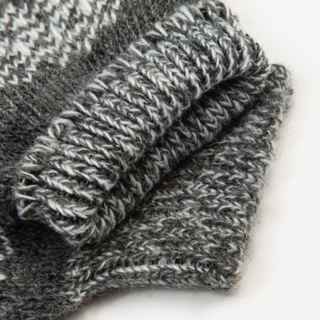 Men's woolen socks "Winter", linen color, size 27-2