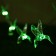 Garland “era” “thread” 3.8 m with nozzles “hummingbird”, IP44, dark thread, 10 LED, glow of multi, 1 mode, solar battery
