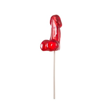 Lollice Sosuchki "Penis Whiskey", medium, red color, 80 g-1