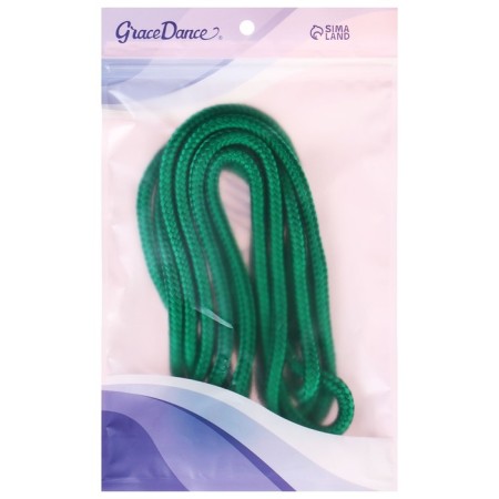 Crap for rhythmic gymnastics Grace Dance, 3 m, green color-3