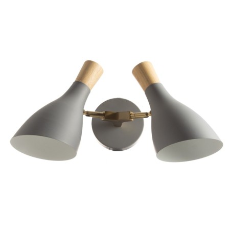 Sconces "Morocco" 2he27 40W gray 25x15x38cm