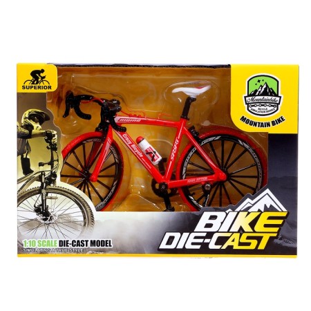 Metal bicycle "Tourist", red color-9