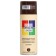 Aerosol paint enamel semi-ton, chocolate-brown 520ml Coralino Satin Ral8017