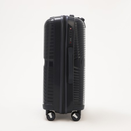 Middle suitcase 24 ", lightning department, code castle, 4 wheels, dark gray color-2