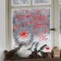 Vinyl stickers on the windows "Happy New Year", reusable, 70 x 25 cm, new year