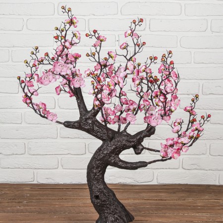 Artificial tree "Sakura in color" 85 cm, pink