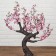 Artificial tree "Sakura in color" 85 cm, pink