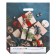 Package "Gifts on Green", polyethylene gloss with a cut pen, 38x45 cm, 60 μm