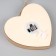 Christmas tree toy "Heart with the Snow Maiden", from batteries, glow warm white