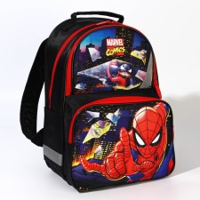 School backpack with an ergonomic back, 37x26x15 cm, Spider-Man