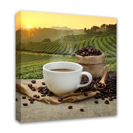 Picture on the subframe "Fragrant coffee" 40*40 cm-1