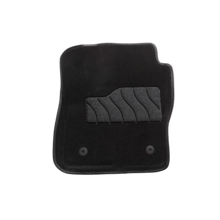 Pile rug for Ford C-Max, 2003-2010, black-1