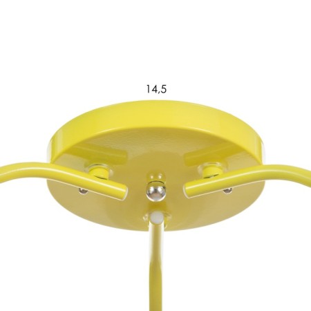Causte "Online" (Tsil.) 3x15W E27 Model: BR 00294 yellow 50x50x15cm-4