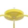 Causte "Online" (Tsil.) 3x15W E27 Model: BR 00294 yellow 50x50x15cm