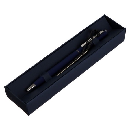 Switching handle, 0.7 mm, Bruno VisConti Palermo, blue rod, dark blue metal case, in case-3