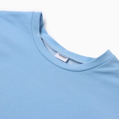 Set (T -shirt, shorts) Women's Minaku: Casual Collection, Blue Color, size 46-8