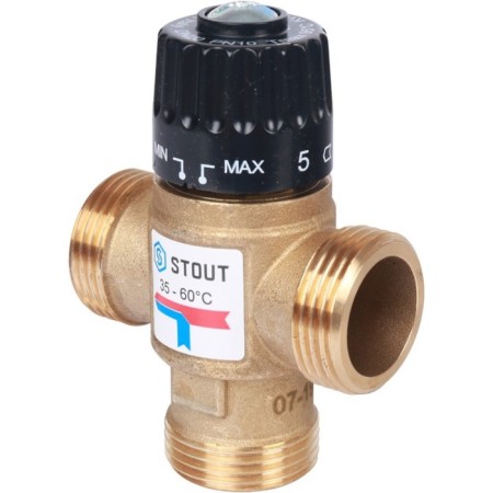 Mixing valve Stout SVM-0120-256025, 1 "
