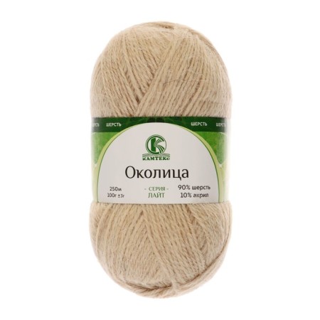 Yarn "Okolitsa" 90% wool, 10% acrylic 250m/100g (006 St.-4