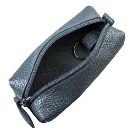 Key of zipper, length 14 cm, blue color-1