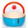 Elrington salad “Airbrush bright sea”, with a lid, 800 ml, d = 15 cm