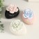 Aromadiffusor ceramics "rose" oval wrong mix 6.5x11x8 cm