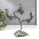 Summary Metal for 3 candles "Vine vine" 24.5x27.5x12 cm