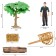 Set of figures "on the farm", 12 items