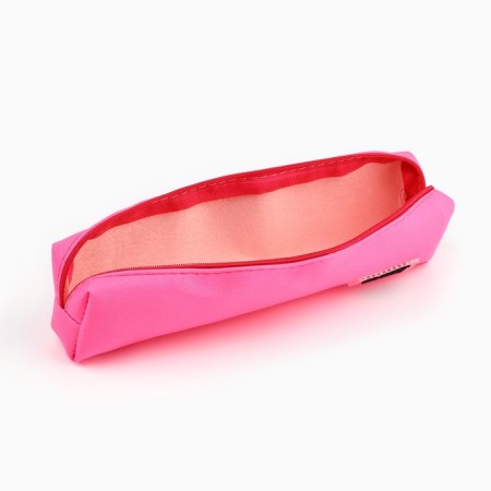 Artificial leather pencil case Artfox Study, 21*4*4 cm, pink-1