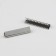 Tip is a slope for a sling, 5.8 × 25 mm, 10 pcs, silver color