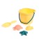Sanding set Follow Me: bucket, scoop, 3 molds, mix