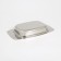 Stainless steel oil, 19.5 × 12 × 6 cm, with a plastic lid