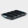 Silicone form for baking with perforation "Bread", 34.5 × 23.5 × 2.5 cm, 4 cells (20 × 6.2 × 2.4 cm), color gray color