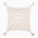 Decorative pillowcase "Ethel" BOHO, 45x45 cm, milk color, 100% cotton