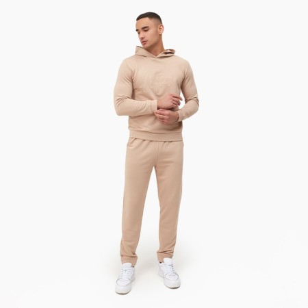 Male costume (Hudy, Pants) Minaku "Motivated" Beige color, size 52