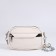 Cross-Bodi Bag on a zipper, beige color