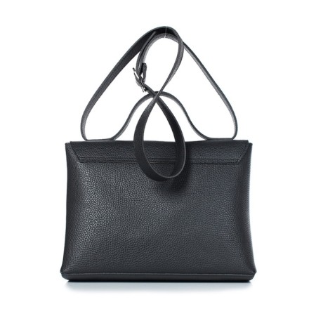 Female bag, artificial leather, 285x220x110 cm, black-2