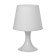 Table lamp 1340001 1HE14 15W white d = 19.5 height 28 cm Risalux