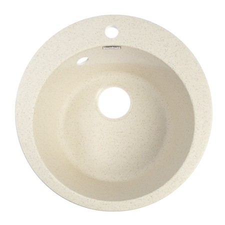 Kitchen is a kitchen from Zett Lab stone. 30/Q2, D = 475 mm, matte, beige