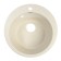 Kitchen is a kitchen from Zett Lab stone. 30/Q2, D = 475 mm, matte, beige