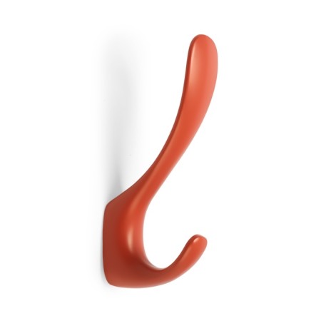 Furniture hook Cappio Heel Light, two -rod, brick color