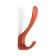 Furniture hook Cappio Heel Light, two -rod, brick color