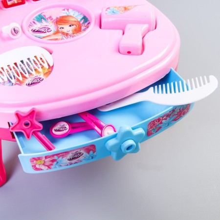 Игровой набор парикмахер, феи WINX «Блум», столик с зеркалом,свет, звук-5