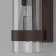 Sadovo-park lamp Elektrostandard, Falcon, 131x100x240 mm, E27, brown color