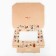 Folding box "New Year's Post", 20 x 12 x 4 cm, New Year